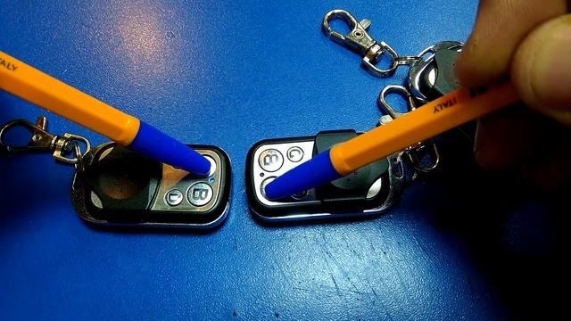 Пульт дубликат 433М от шлагбаума с Алиэкспресс. смотреть онлайн