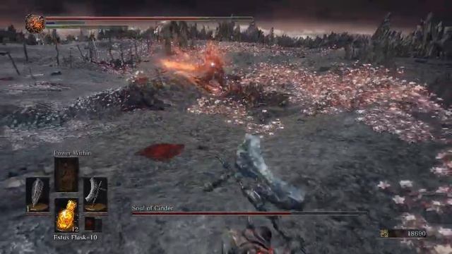Barely Beating Soul of Cinder - DARK SOULS III смотреть онлайн