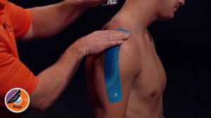 Инструкция правильного нанесения Кинезио тейпа на плечи.