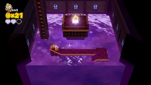 Captain Toad: Treasure Tracker - Episode 3 - Level 21: Ghost Gallery Gambit