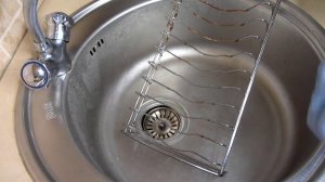 Как ОЧИСТИТЬ СУШИЛКУ ДЛЯ ПОСУДЫ от ржавчины. Простой и быстрый способ удалить ржавчину с металла