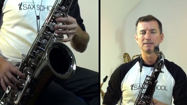 Free saxophone Lesson In A Sentimental Mood Tenor Sax Jazz Standards смотреть онлайн