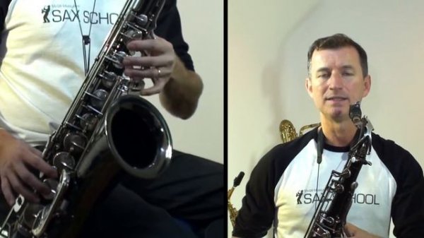 Free saxophone Lesson In A Sentimental Mood Tenor Sax Jazz Standards