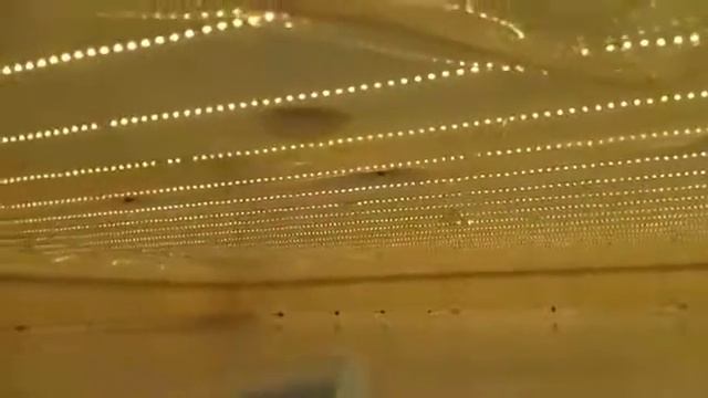 Натяжной потолок небо с подсветкой. смотреть онлайн