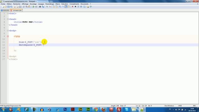 La méthode POST - Formation PHP MySQL #5 смотреть онлайн