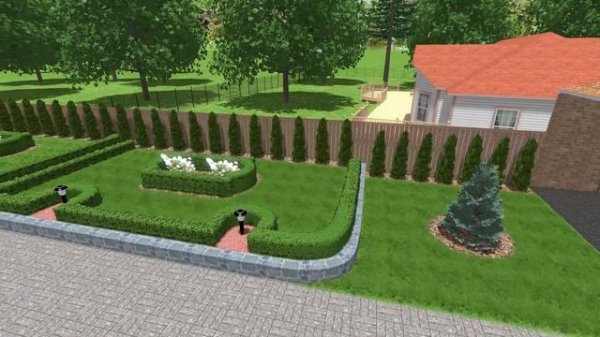 Ландшафтный дизайн 20 соток | landscape design