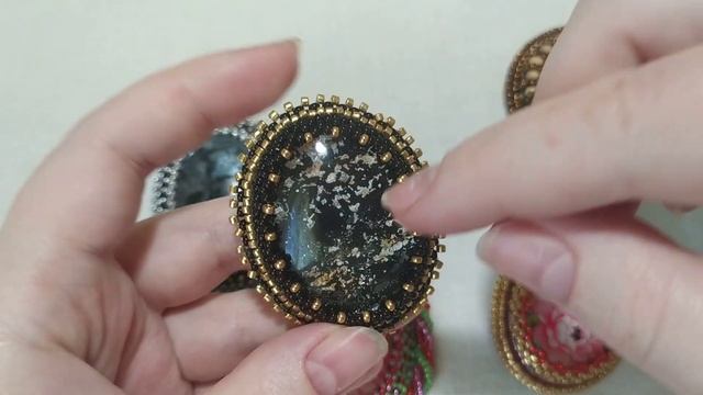 обзор готовых работ (броши) #3 смотреть онлайн