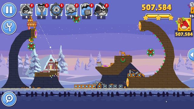 Angry Birds Friends. Merry Pigsmas (30.12.2023). All levels 3 stars. Passage from Sergey Fetisov смотреть онлайн