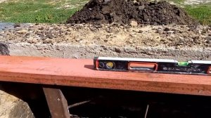 Монтаж и заливка противовеса для откатных ворот