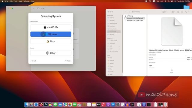 How To Run Windows 11ARM For FREE On Silicon M1/M2 Mac (using UTM)