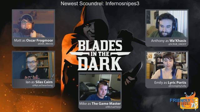 FFTV Presents: Blades in the Dark - Week 1, Episode 1 смотреть онлайн