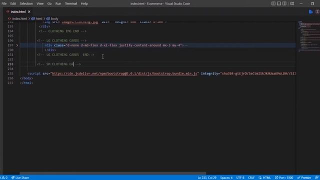 Create Responsive Ecommerce Website in BOOTSTRAP 5 #website #programming #coding смотреть онлайн