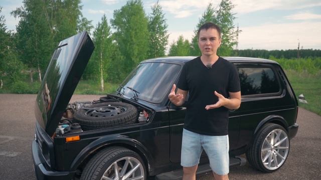 Lada 4X4 Urban на 20-х колесах и заднем приводе. Как и зачем на этом ездить? смотреть онлайн