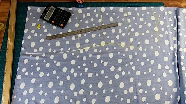 Как сшить платье Бохо без выкройки за один час. Раскрой сразу на ткани.mp4 смотреть онлайн