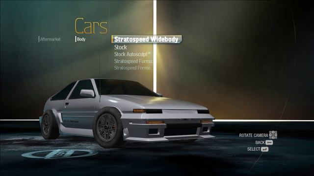 NFS Undercover TOYOTA COROLLA AE86 WIP