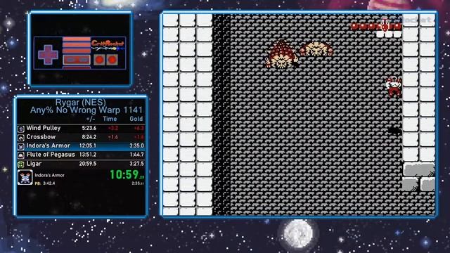 Rygar (NES) Any% No Wrong Warp in 20:48 смотреть онлайн