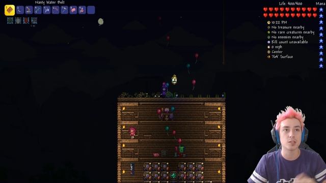 COLLECTING ALL THE ITEMS IN TERRARIA! смотреть онлайн