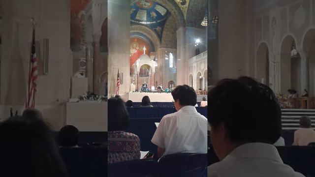 Basilica of the National Shrine of the Immaculate Conception, Washington, DC. Summer, 2016. смотреть онлайн