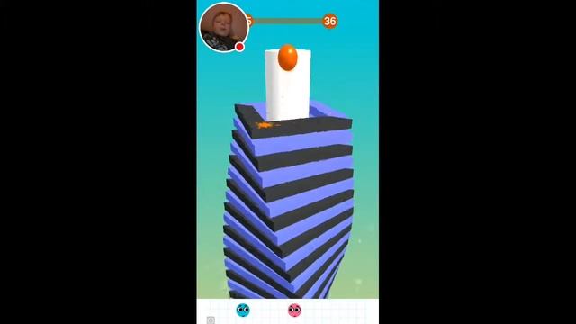 Обзор игры "Stack Ball" смотреть онлайн