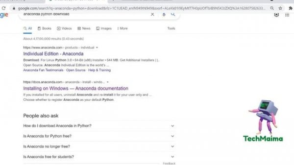 How to Download Jupiter Notebook (Hello World) - Python Course | Techmaima