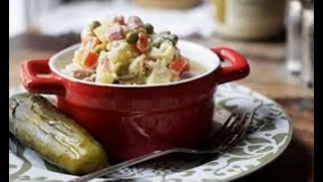 Столичный салат варианты сервировки смотреть онлайн