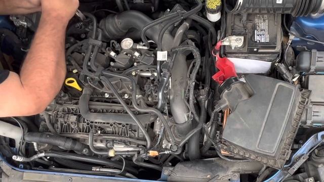 2018 Ford Fusion replacing gas tank purge valve смотреть онлайн