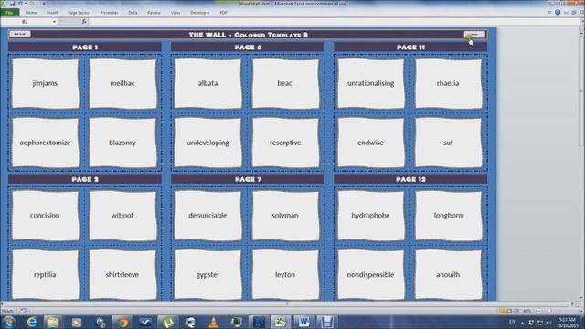 Easy Word Wall Tutorial смотреть онлайн