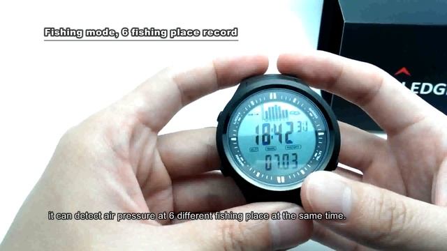 NORTH EDGE Watch  With Altimeter Barometer Thermometer And Weather Forecast