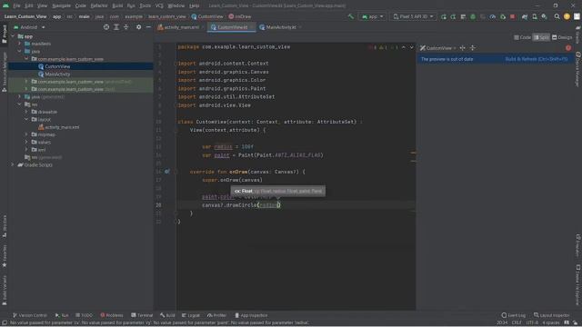 Cara membuat CustomView di android studio menggunakan (Kotlin Language) смотреть онлайн
