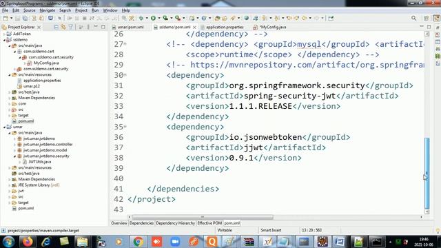 Springboot - SSL (certifcate creation & Https url invocationj) смотреть онлайн