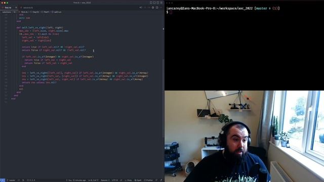 Advent of Code 2022 - Day 13 смотреть онлайн