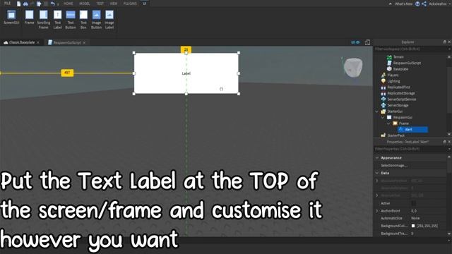 How to make a Respawn/Death Screen GUI On Roblox Studio смотреть онлайн