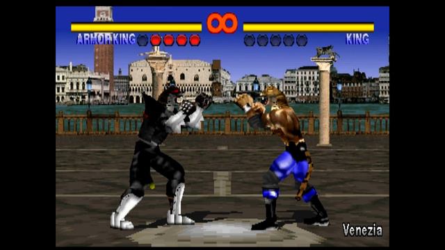 Tekken 1's strongest Character - Armor King - His first Debut смотреть онлайн
