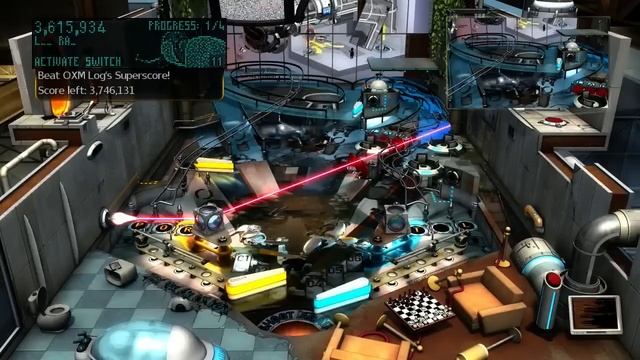 Portal Pinball - Pinball FX 2 Portal Table Gameplay on Xbox One смотреть онлайн