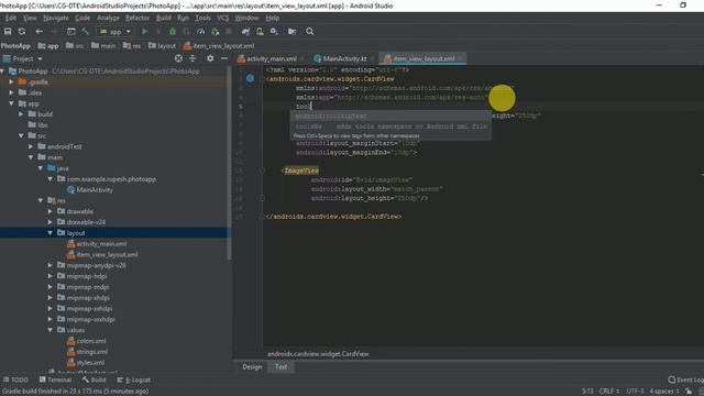 Android Kotlin RecyclerView CardView Part - 1 смотреть онлайн