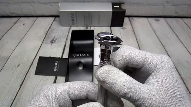 Т образный станок - бабочка от QSHAVE смотреть онлайн