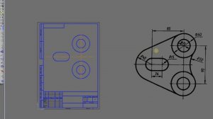 Компас 3D. Делаем СОПРЯЖЕНИЕ