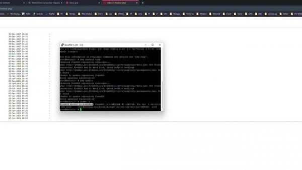 #freebsd pkg install Not found