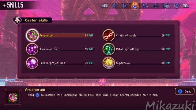 All skill tree of Caster Class - Souldiers смотреть онлайн
