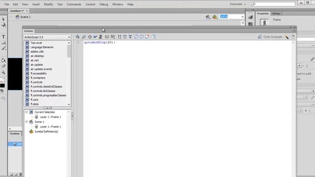 Flash Actionscript Tutorials - gotoAndStop & gotoAndPlay functions - 2 смотреть онлайн