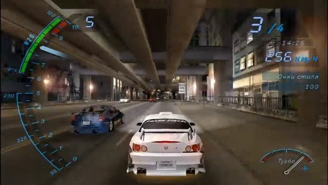 Need for Speed Underground Honda S2000 Drag смотреть онлайн