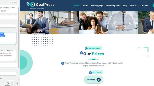 18) How to Manage Pricing Section in the WordPress Cozipress Pro Theme смотреть онлайн