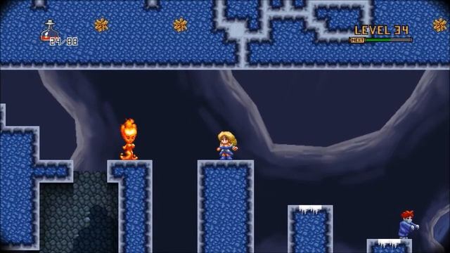 Amazing Princess Sarah part 2 : Ice castle and giant beetle [No commentary] смотреть онлайн