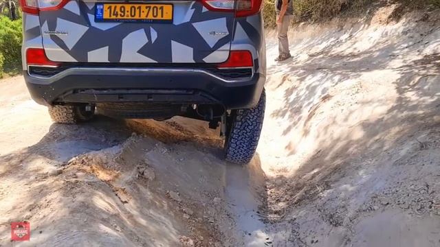 SsangYong New Rexton G4 Diagonal test СсангЙонг Рекстон и ДИАГОНАЛКА רקסטון הצלבות בחורשן смотреть онлайн