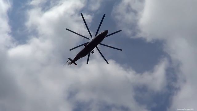 МИ-26 Заход на посадку.