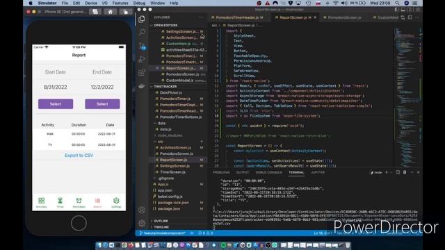 React Native Project - Time Tracker смотреть онлайн