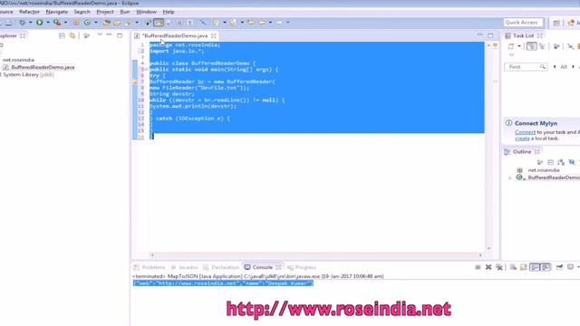 How to read data from file with BufferedReader in Java? смотреть онлайн