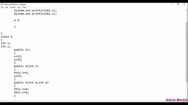 Java Sinhala Lesson 51-Constructors in java 2(Constructor Over Loading) смотреть онлайн