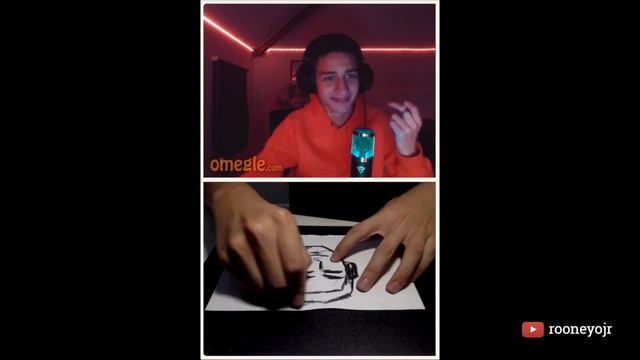 Drawing People on OMEGLE (Wholesome Reactions) | rooneyojr смотреть онлайн
