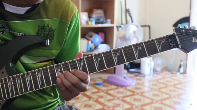 Ibanez RG 2550z Prestige Intro Lick смотреть онлайн